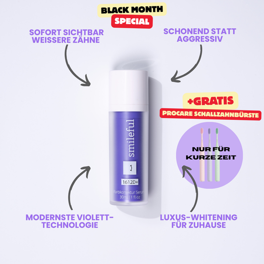 3× Farbkorrektur-Serum + 1× Schallzahnbürste ProCare