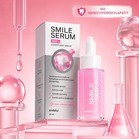 SMILE SERUM NH+ – Zahnpflege-Serum mit Vitamin-Boost, Zahnfleisch-Komfort & mit Nano-Hydroxylapatit